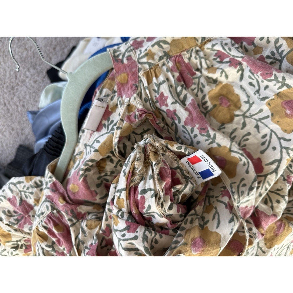 eric bergere dou bochi dress Floral Designer French Size‎ XS Midi - Picture 9 of 9